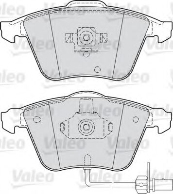 Тормозные колодки VALEO 598750