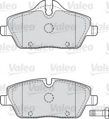 Тормозные колодки VALEO 598699