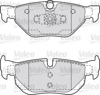 Тормозные колодки VALEO 598703