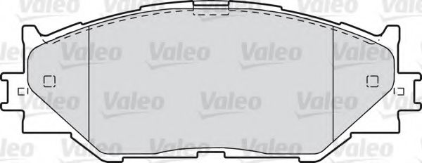 Тормозные колодки VALEO 601035