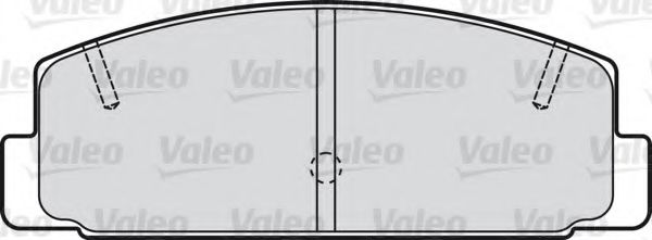 Тормозные колодки VALEO 598780