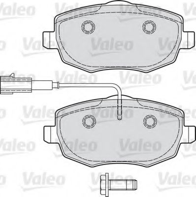 Тормозные колодки VALEO 601031