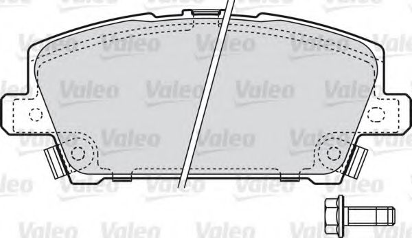 Тормозные колодки VALEO 598803