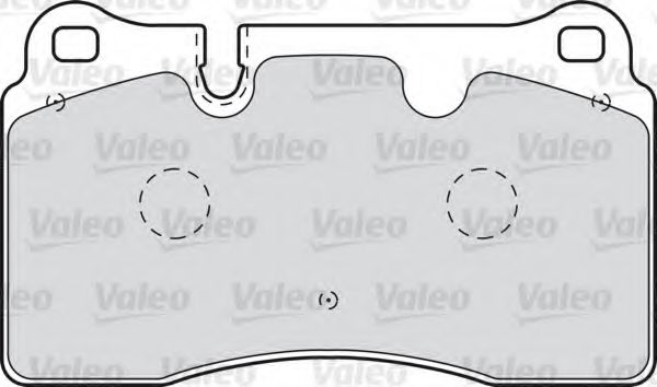 Тормозные колодки VALEO 598994