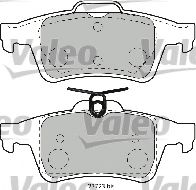 Тормозные колодки VALEO 598783
