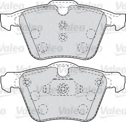 Тормозные колодки VALEO 601007