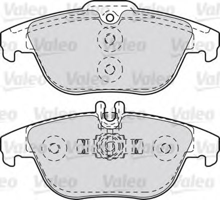 Тормозные колодки VALEO 601051