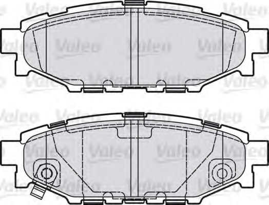 Тормозные колодки VALEO 598929