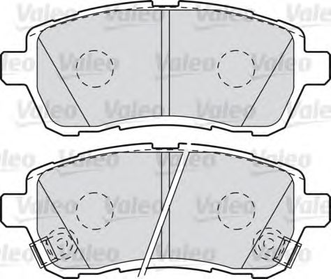 Тормозные колодки VALEO 598999