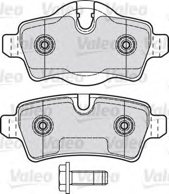 Тормозные колодки VALEO 601041