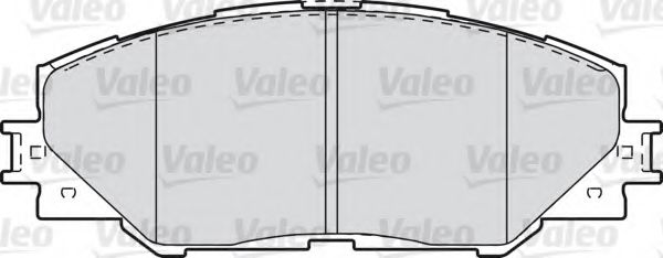 Тормозные колодки VALEO 601037