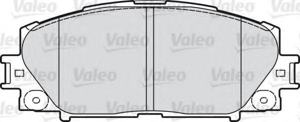 Тормозные колодки VALEO 598896
