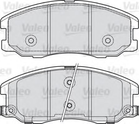 Тормозные колодки VALEO 598942