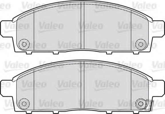 Тормозные колодки VALEO 598893