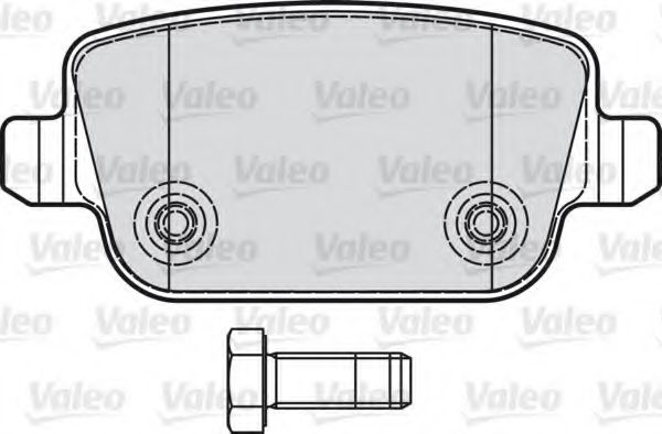 Тормозные колодки VALEO 598935