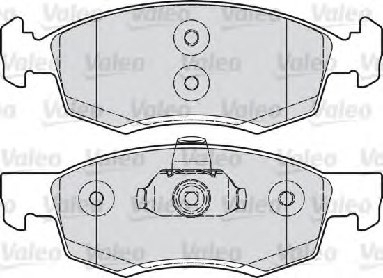 Тормозные колодки VALEO 601017