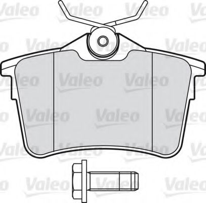 Тормозные колодки VALEO 601042