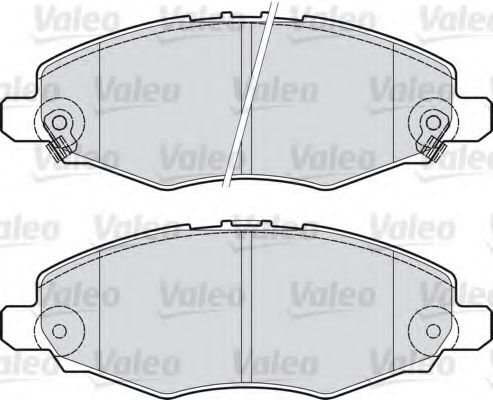 Тормозные колодки VALEO 598894