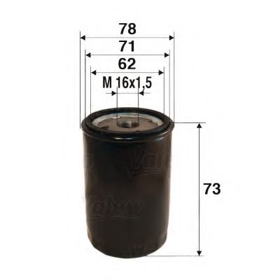 Масляный фильтр VALEO 586034