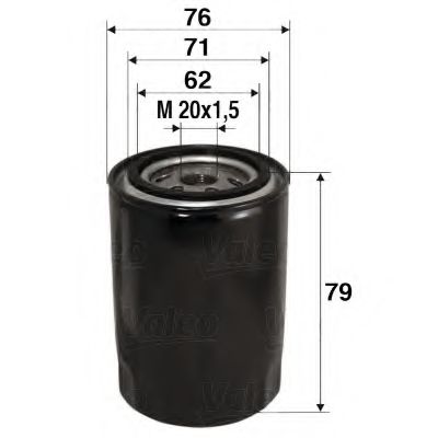 Масляный фильтр VALEO 586037