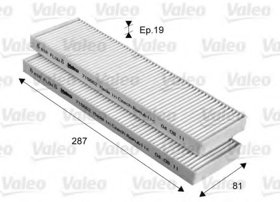 Фильтр салона VALEO 715662