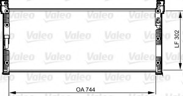 Радиатор кондиционера VALEO 814285