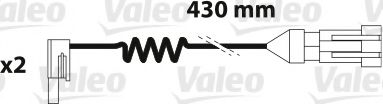 Указатель износа, накладка тормозной колодки VALEO 882337