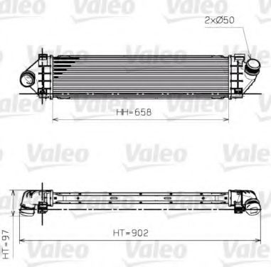 Интеркулер VALEO 818246