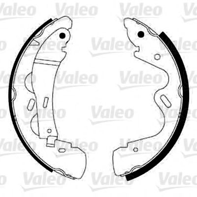 Тормозные колодки барабанные VALEO 564100