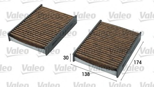 Фильтр салона VALEO 701017
