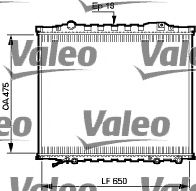 Радиатор охлаждения двигателя VALEO 735528