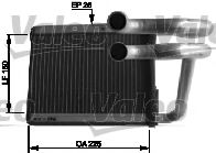 Радиатор печки VALEO 812434