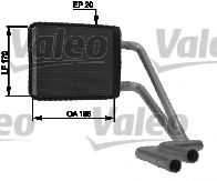 Радиатор печки VALEO 812433