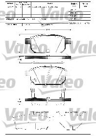 Тормозные колодки VALEO 601285