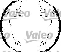 Тормозные колодки барабанные VALEO 554501