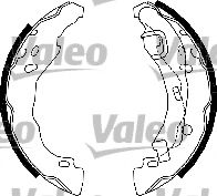 Тормозные колодки барабанные VALEO 554851