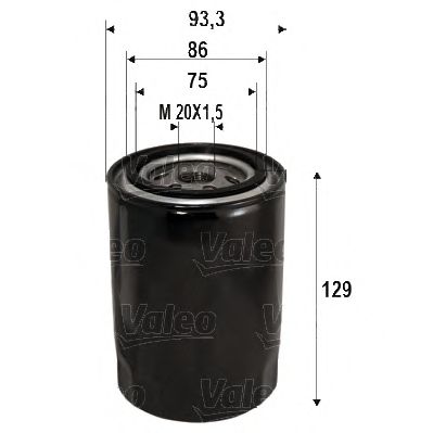 Масляный фильтр VALEO 586116