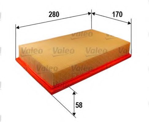 Воздушный фильтр VALEO 585308