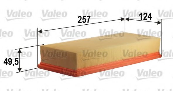 Воздушный фильтр VALEO 585328
