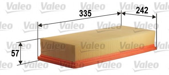 Воздушный фильтр VALEO 585353