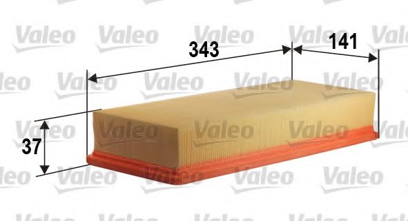 Воздушный фильтр VALEO 585376
