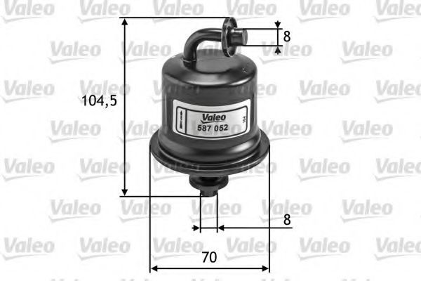 Топливный фильтр VALEO 587052