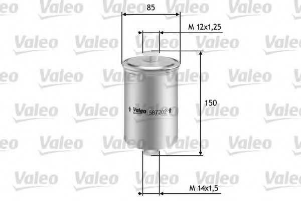 Топливный фильтр VALEO 587202