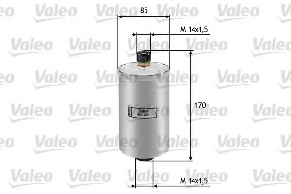Топливный фильтр VALEO 587204