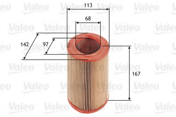 Воздушный фильтр VALEO 585623