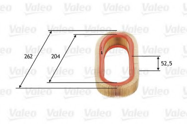 Воздушный фильтр VALEO 585641
