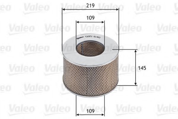 Воздушный фильтр VALEO 585646
