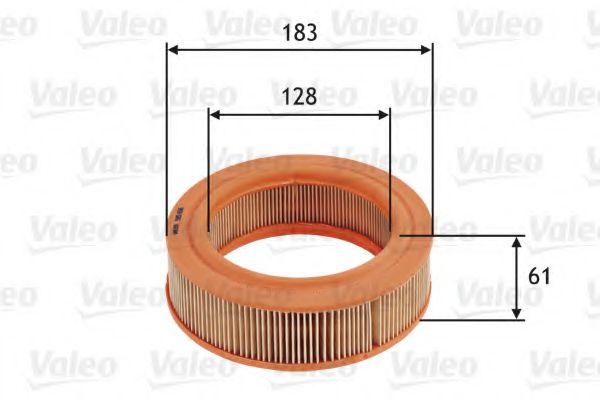 Воздушный фильтр VALEO 585656