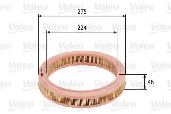 Воздушный фильтр VALEO 585657