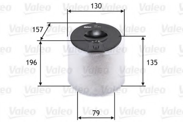 Воздушный фильтр VALEO 585663